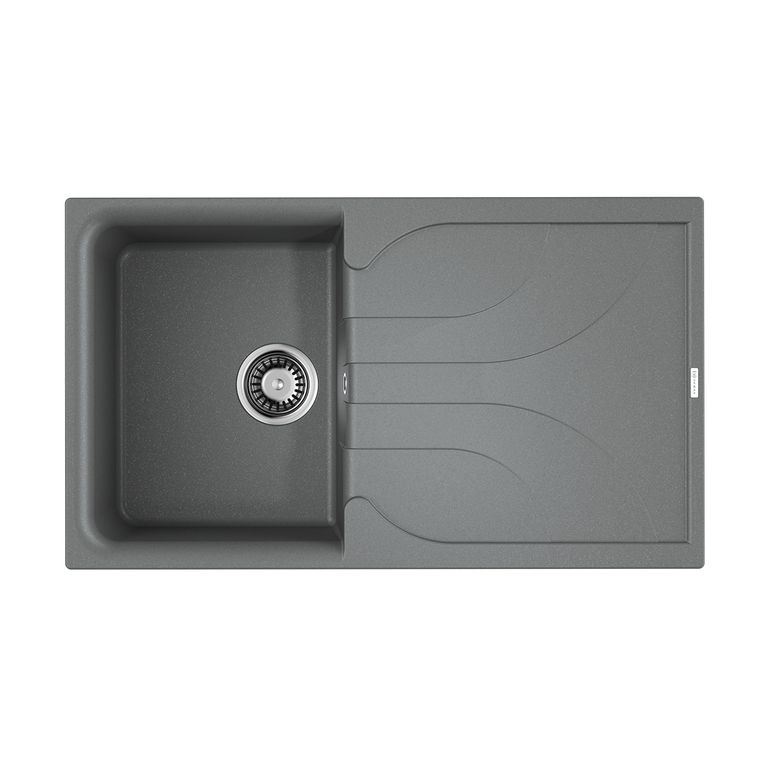 Кухонная мойка Omoikiri Yasugata 86-GR 4993546 860*500 мм (leningrad grey)