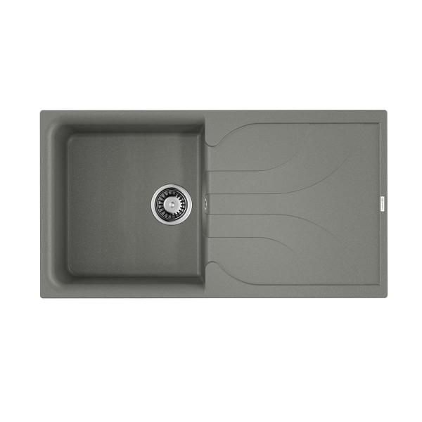 Кухонная мойка Omoikiri Yasugata 100-GR  4993568 1000*500 мм (leningrad grey)