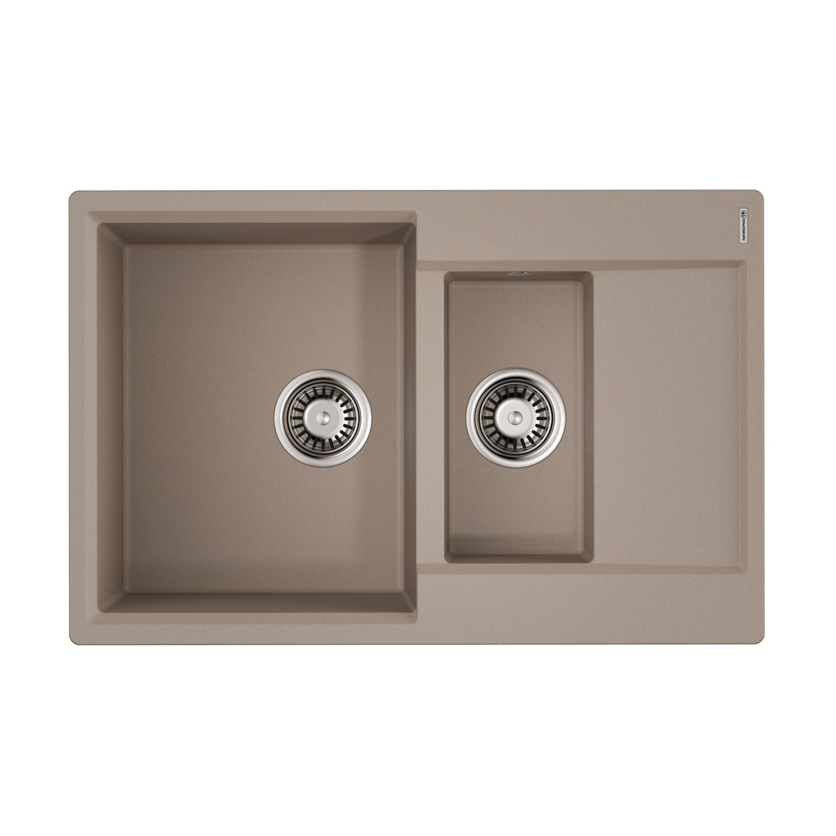 Кухонная мойка Omoikiri Daisen 78-2T SA 4993536 780*510 мм (бежевый)