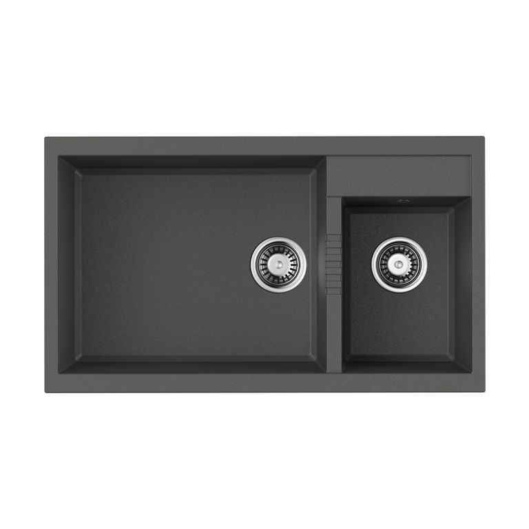 Кухонная мойка Omoikiri Tedori 86-2-LB-PL 4993939 860*500 мм (платина)