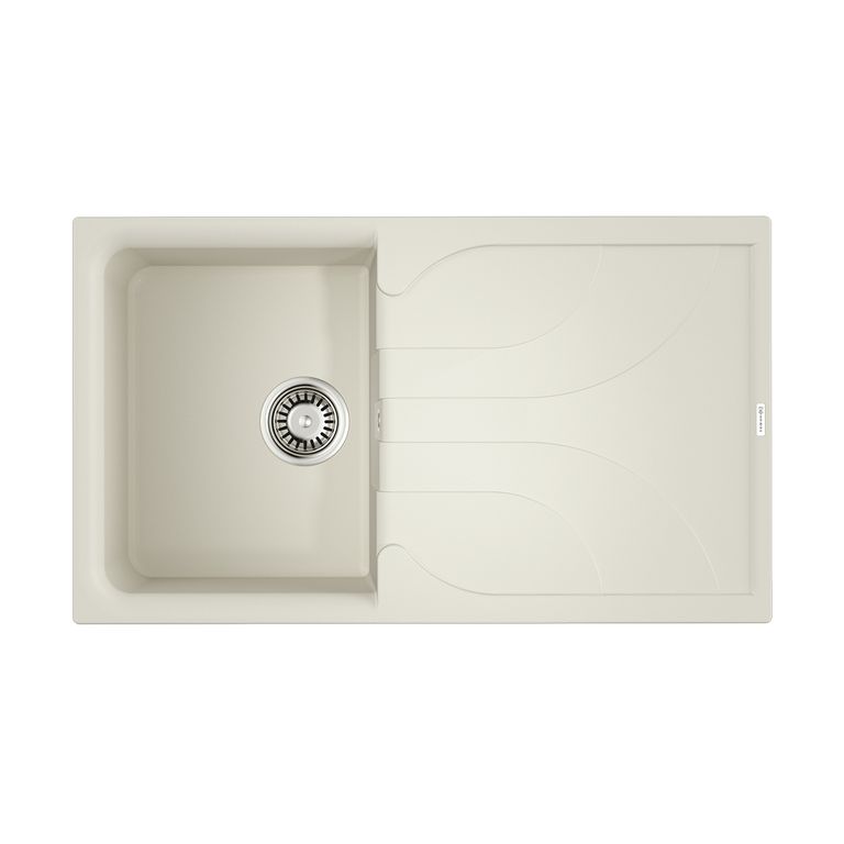 Кухонная мойка Omoikiri Yasugata 86-WH 4993871 860*500 мм (белый)