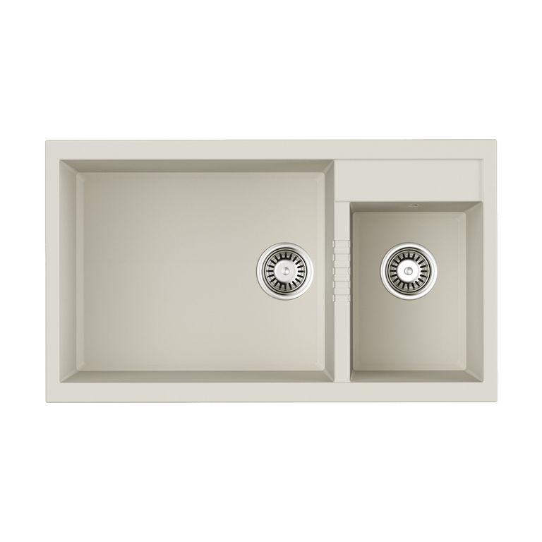Кухонная мойка Omoikiri Tedori 86-2-LB-WH 4993935 860*500 мм (белый)