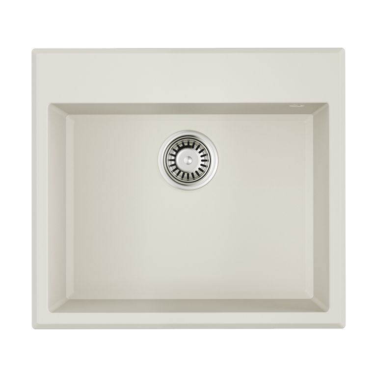 Кухонная мойка Omoikiri Tedori 57-WH 4993983 570*510 мм (белый)