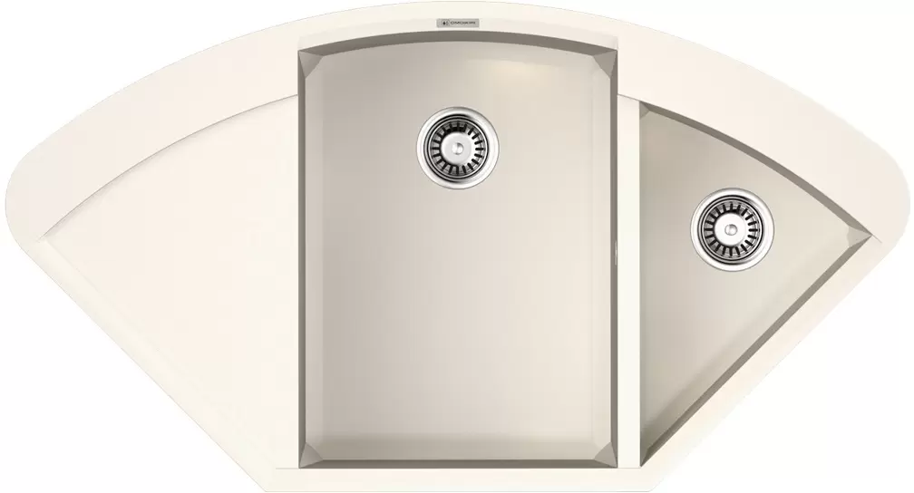 Кухонная мойка Omoikiri Sakaime 105С-WH 4993137 1057*575 мм (белый)