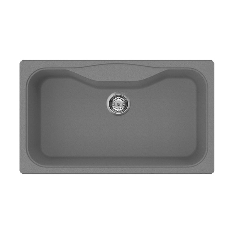 Кухонная мойка Omoikiri Maru 86-GR 4993574 860*500 мм (leningrad grey)