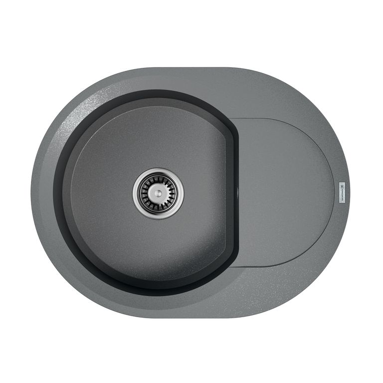 Кухонная мойка Omoikiri Sakaime 60E-GR 4993544 600*470 мм (leningrad grey)