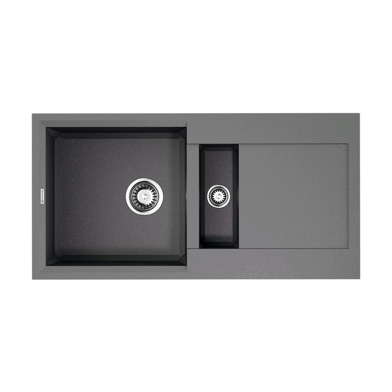 Кухонная мойка Omoikiri Sakaime 86-2-GR 4993560 860*435 мм (leningrad grey)