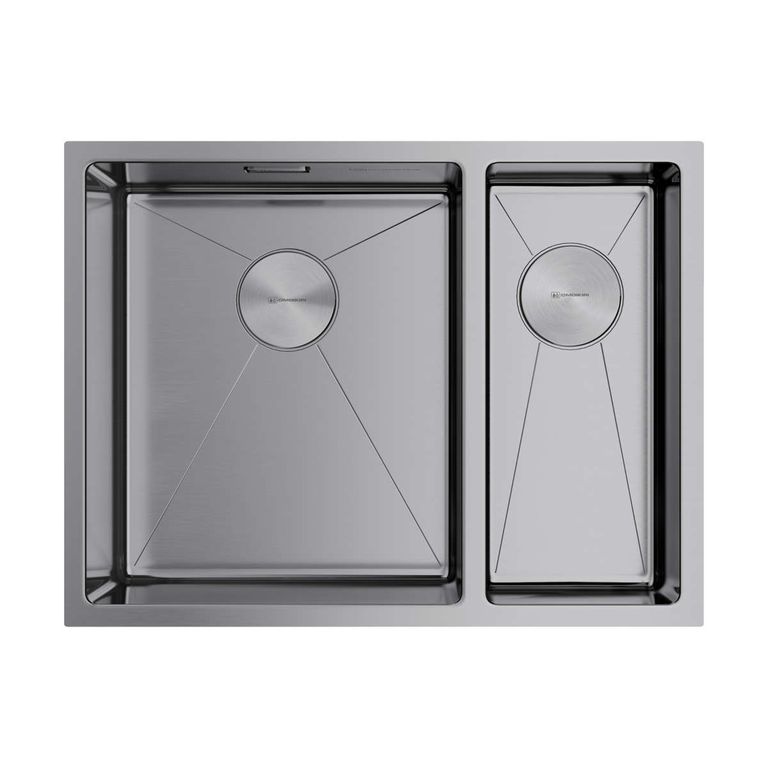 Кухонная мойка Omoikiri Taki 58-2-U/IF-IN-L 4993768 585*440 мм (нержавеющая сталь)