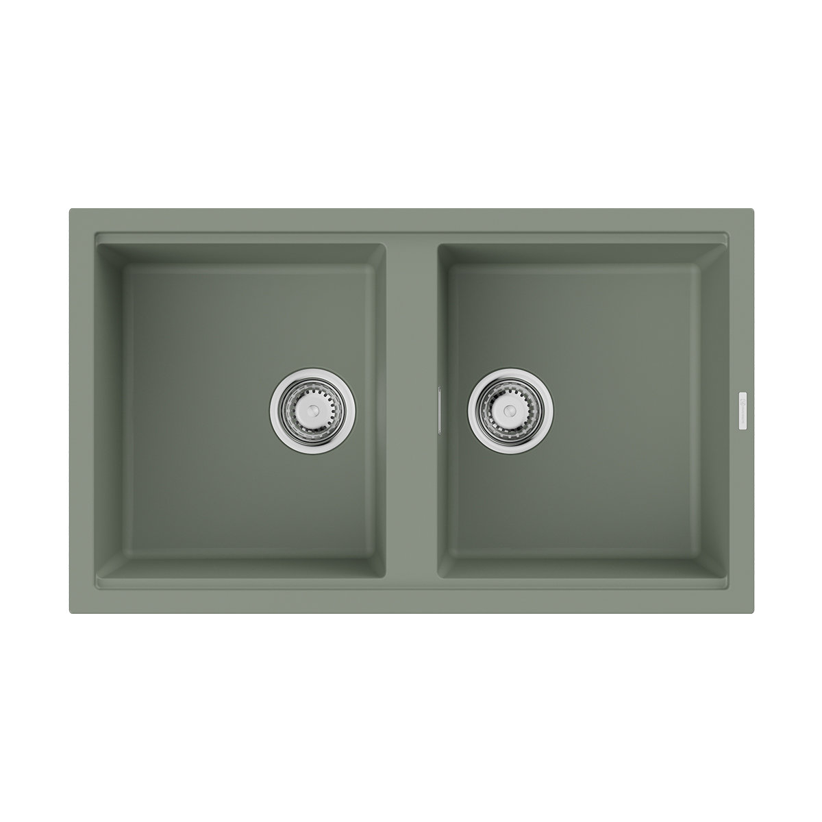 Кухонная мойка Omoikiri Kitagawa 86-2 WG 4993731 860*510 мм (wind green)