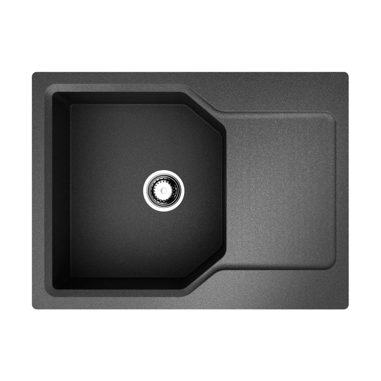 Кухонная мойка Omoikiri Yonaka 65-BL 4993348 650*510 мм (чёрный)