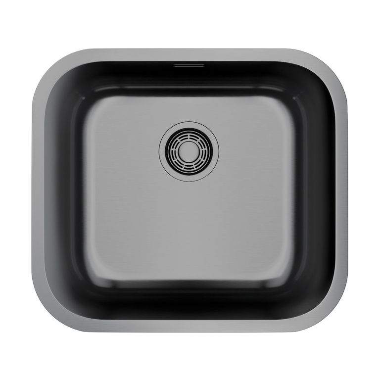 Кухонная мойка Omoikiri Omi 49-U-GM 4993073 490*440 мм (воронёная сталь)