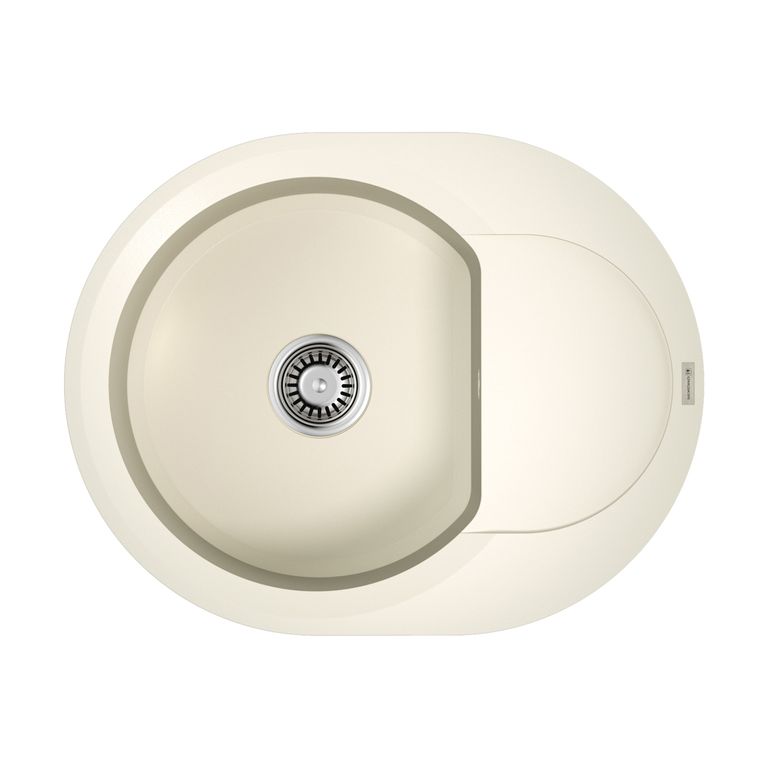 Кухонная мойка Omoikiri Sakaime 60E-WH 4993136 600*470 мм (белый)