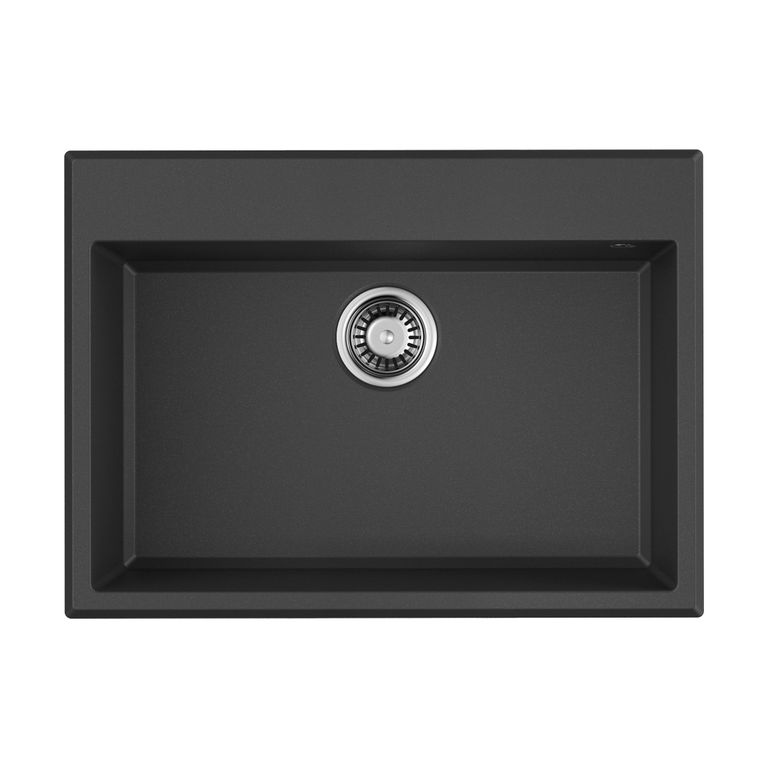 Кухонная мойка Omoikiri Tedori 68-BL 4993964 680*500 мм (чёрный)