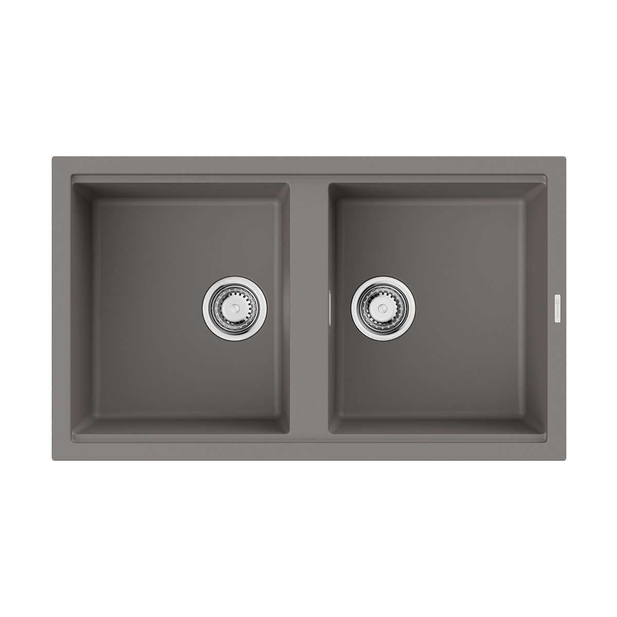 Кухонная мойка Omoikiri Kitagawa 86-2 GR 4993491 860*510 мм (leningrad grey)