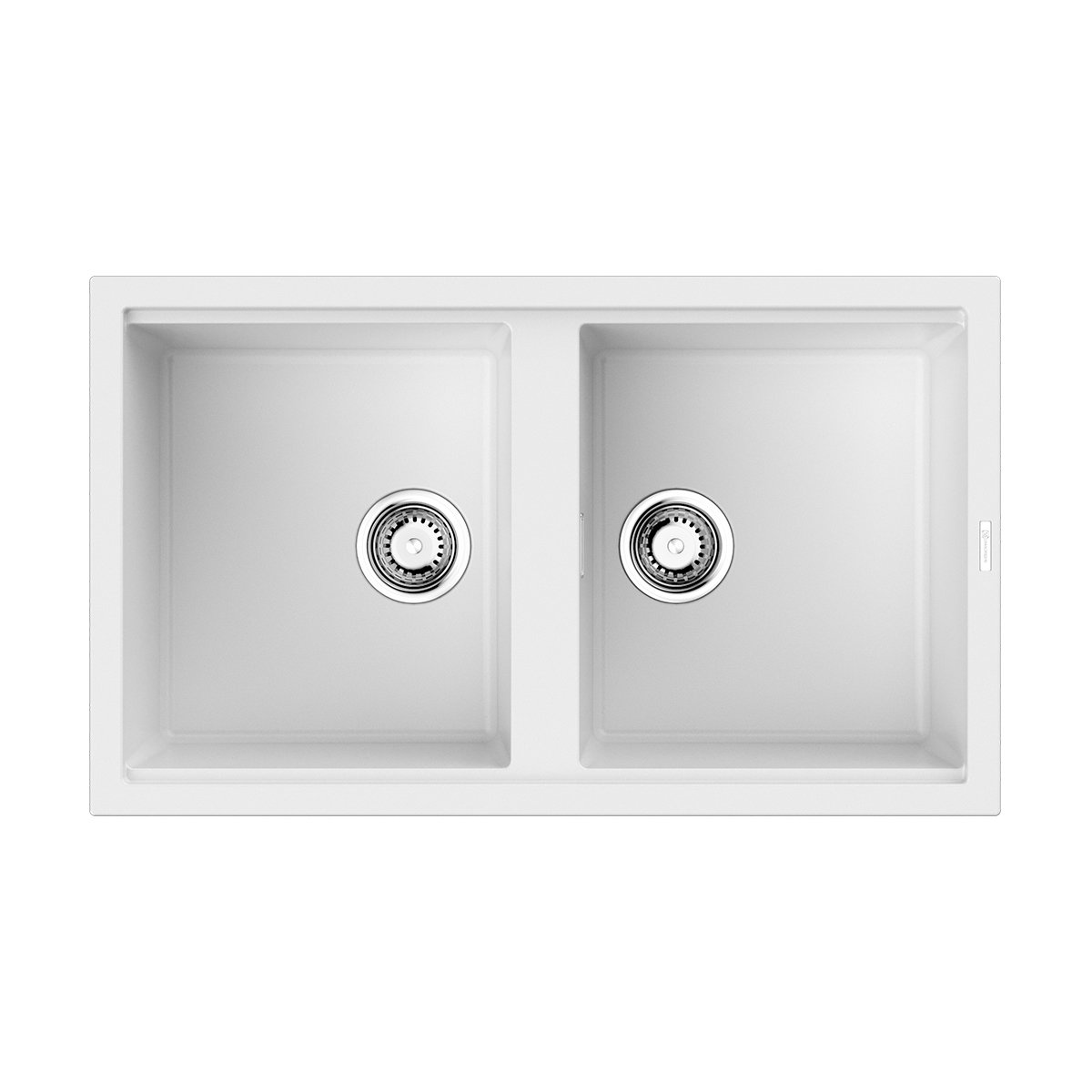 Кухонная мойка Omoikiri Kitagawa 86-2 WH 4993806 860*510 мм (белый)