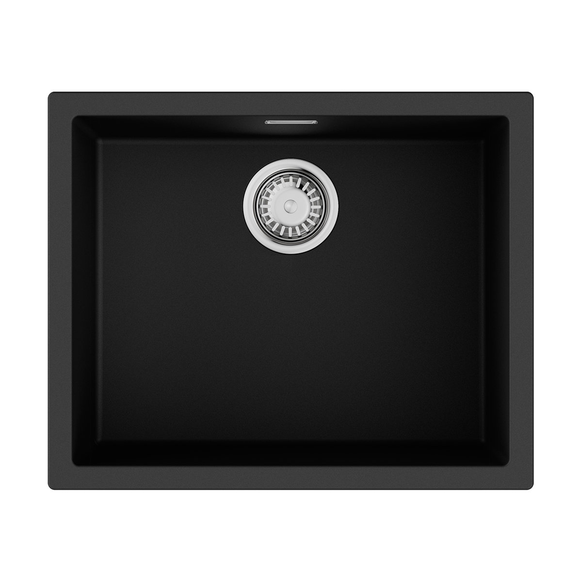 Кухонная мойка Omoikiri Yamakawa 55T-U/I BL 4993428 556*456 мм (чёрный)