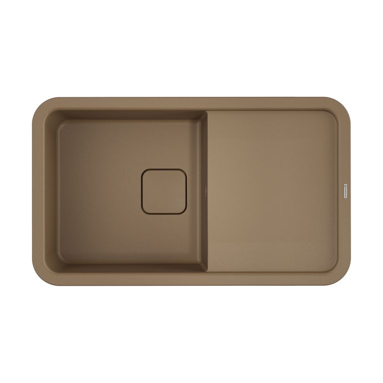Кухонная мойка Omoikiri Tasogare 86-CA 4993458 860*510 мм (карамель)