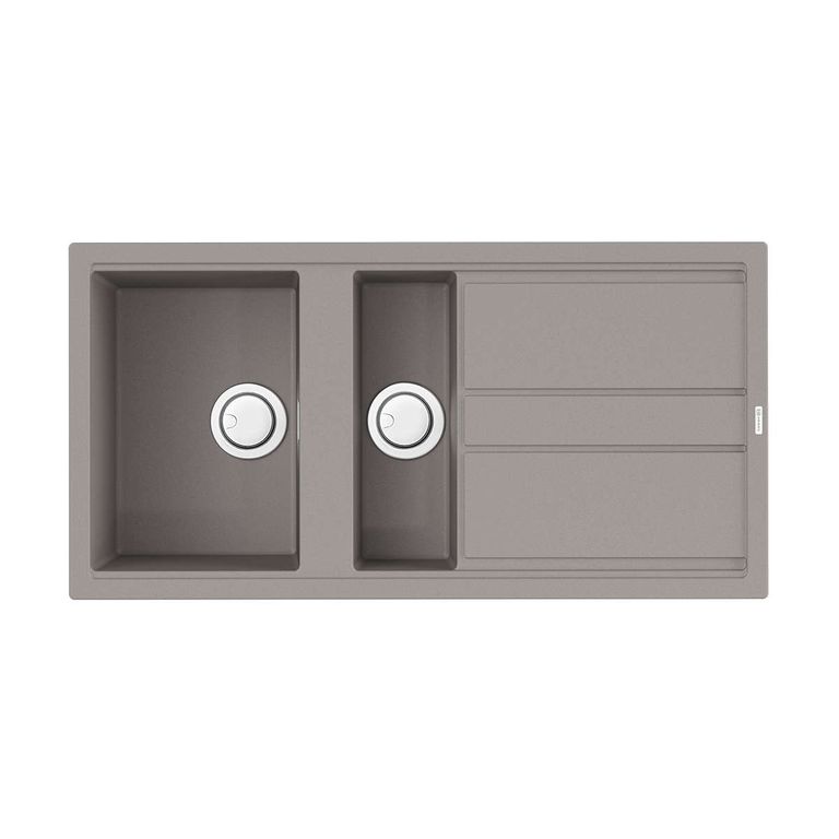 Кухонная мойка Omoikiri Kitagawa 100-2-GR 4993804 1000*510 мм (leningrad grey)
