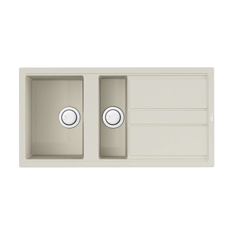 Кухонная мойка Omoikiri Kitagawa 100-2-WH 4993803 1000*510 мм (белый)