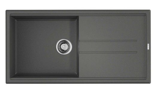 Кухонная мойка Omoikiri Tedori 100-PL 4993923 1000*510 мм (платина)