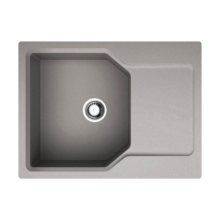 Кухонная мойка Omoikiri Yonaka 65-GR 4993346 650*510 мм (leningrad grey)