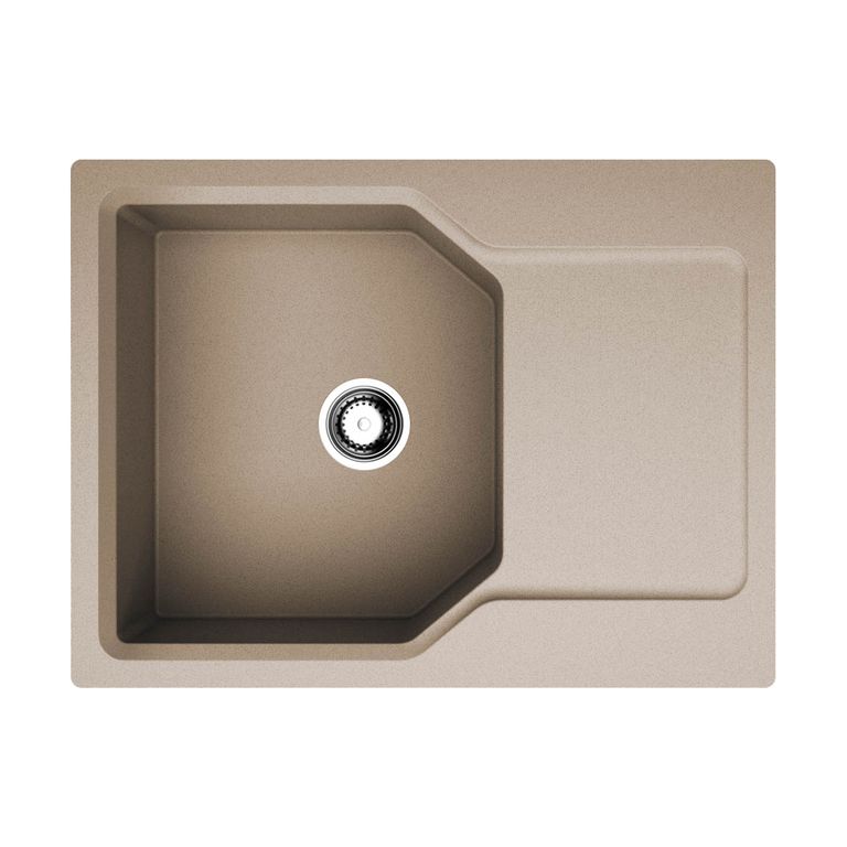 Кухонная мойка Omoikiri Yonaka 65-SA 4993415 650*510 мм (бежевый)
