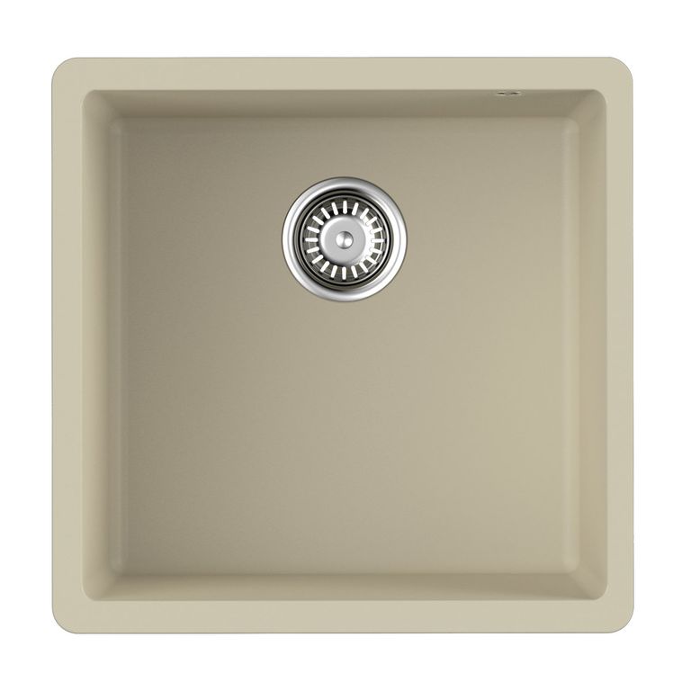 Кухонная мойка Omoikiri Bosen 44-U-BE 4993596 440*440 мм (ваниль)