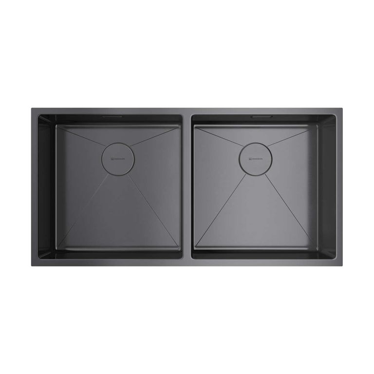 Кухонная мойка Omoikiri Taki 86-2-U/IF-GM 4993793 865*440 мм (воронёная сталь)