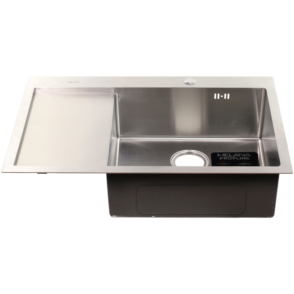Мойка кухонная Melana D7851H-R 780*510 мм (нержавеющая сталь) ProfLine D7851H-R