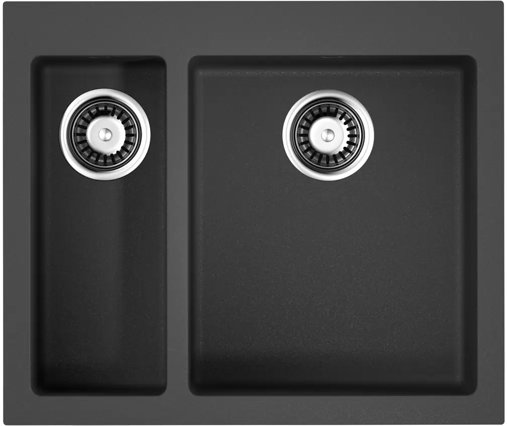 Кухонная мойка Omoikiri Bosen 59-2-BL 4993149 590*500 мм (чёрный)