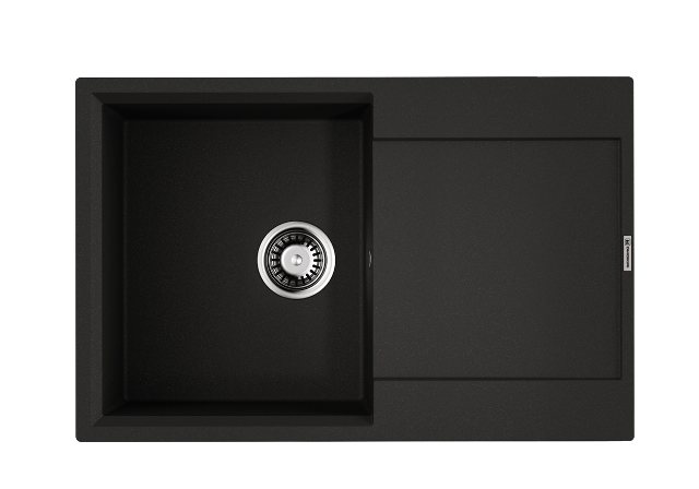 Кухонная мойка Omoikiri Daisen 78T-BL 4993527 780*510 мм (чёрный)
