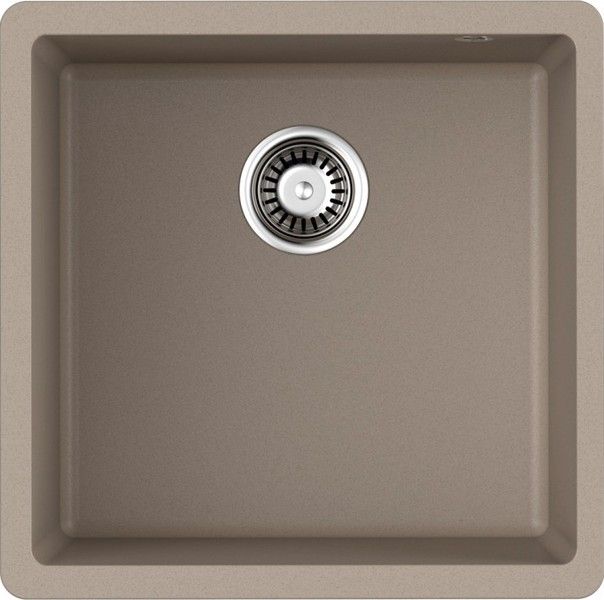 Кухонная мойка Omoikiri Bosen 44-U-SA 4993597 440*440 мм (бежевый)
