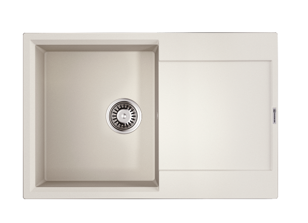 Кухонная мойка Omoikiri Daisen 78T-WH 4993522 780*510 мм (белый)