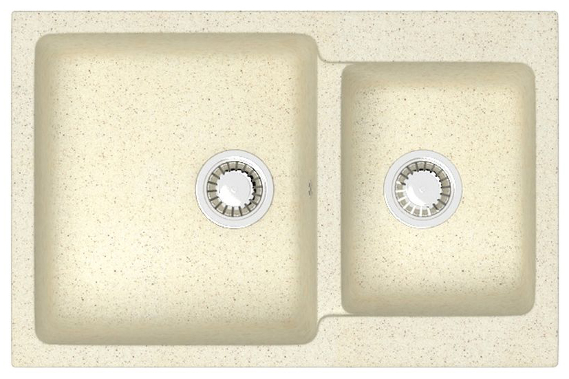 Кухонная мойка Azario Grand CS00079902 765*500 мм (бежевый)