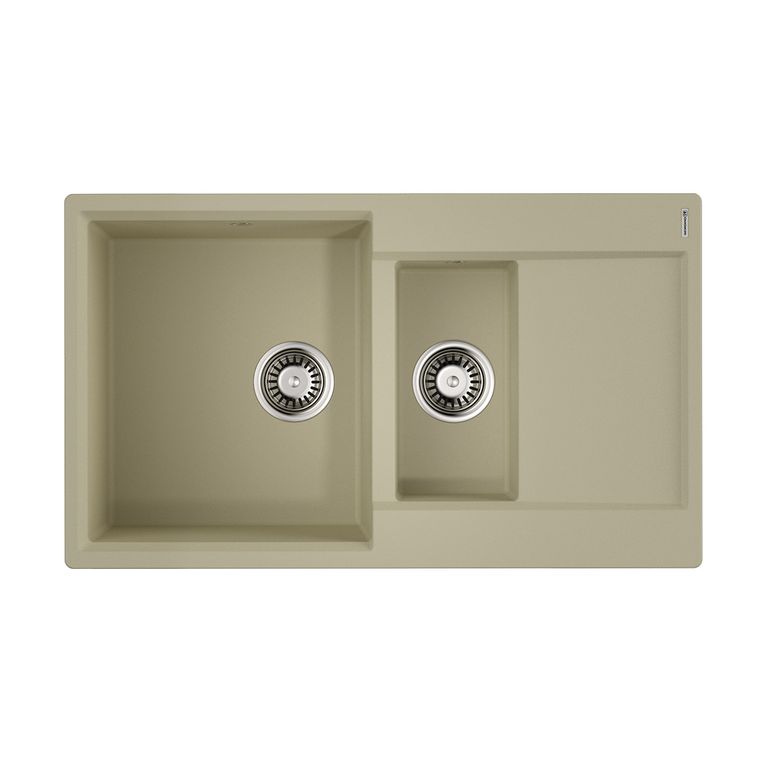 Кухонная мойка Omoikiri Daisen 86-2-BE 4993471 860*510 мм (ваниль)