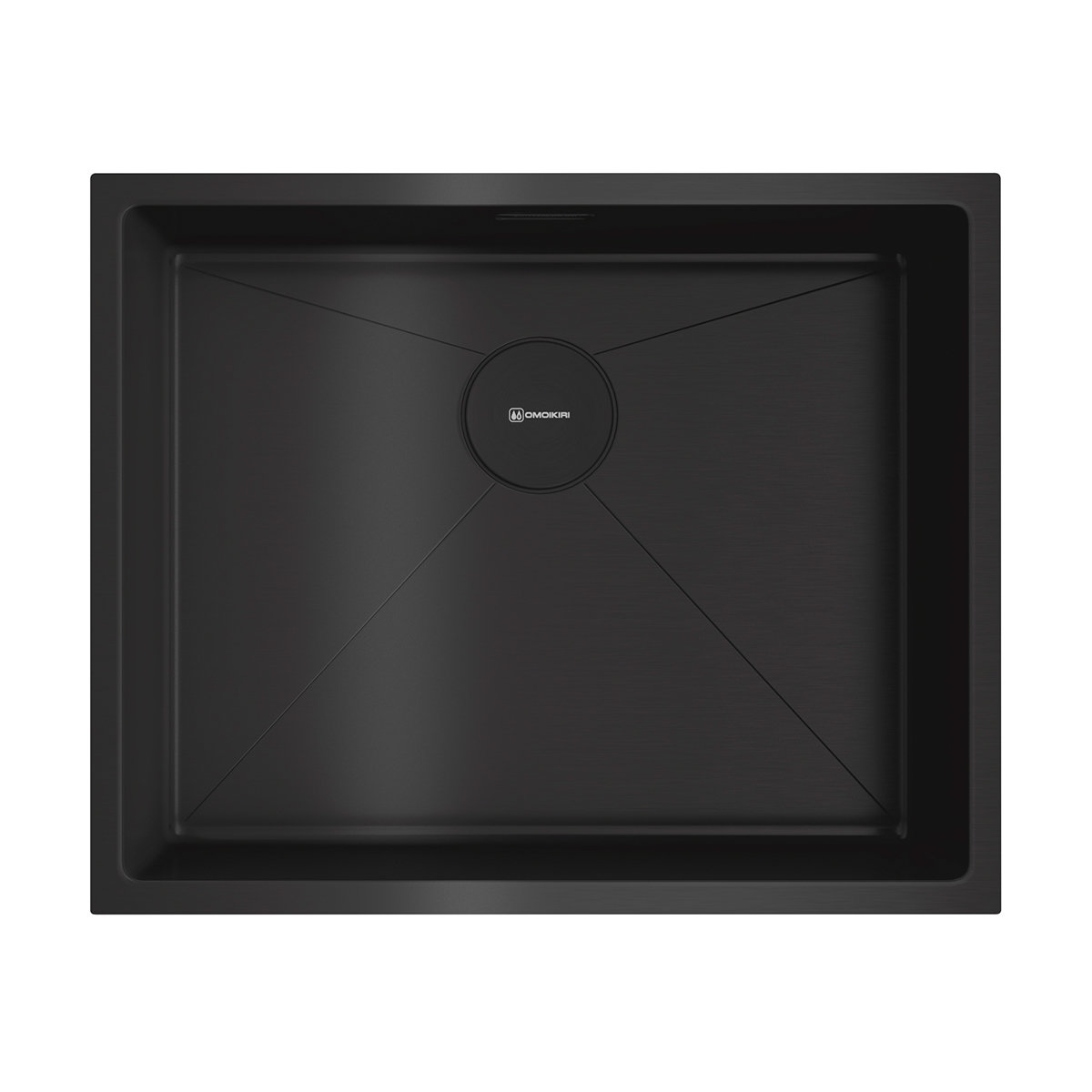 Кухонная мойка Omoikiri Taki 54-U/IF GB 4997019 540*440 мм (графит)