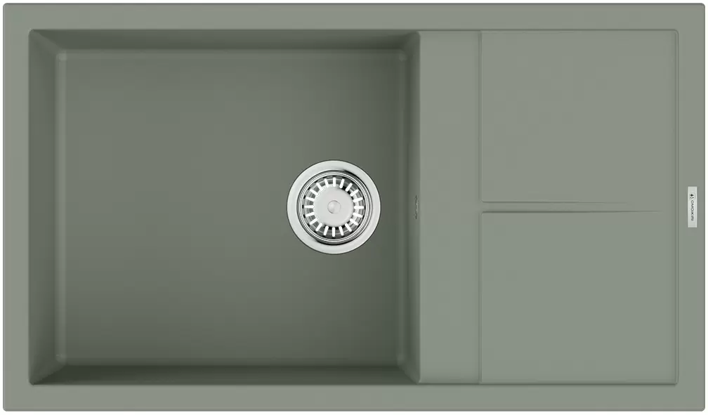 Кухонная мойка Omoikiri Sumi 86A WG 4997107 860*500 мм (wind green)