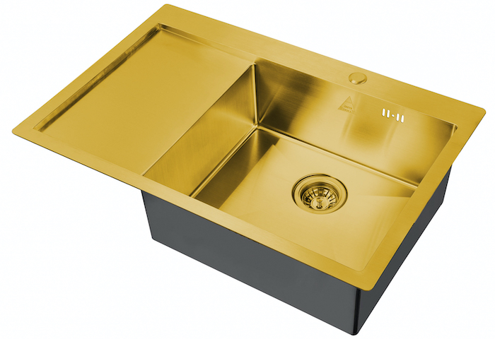 Мойка кухонная Zorg SH 7851-R BRONZE 780*510 мм R (бронза)