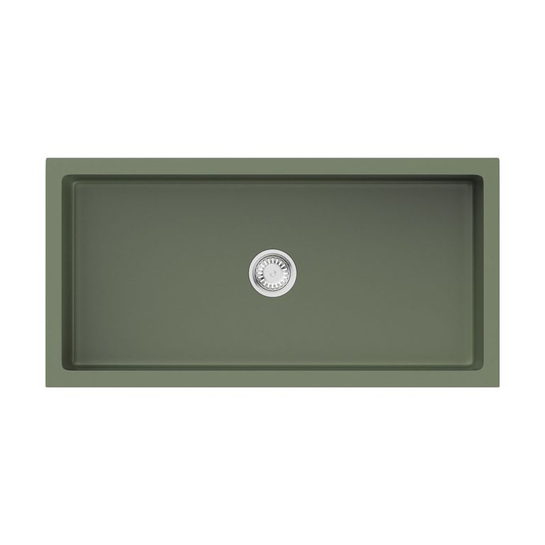 Кухонная мойка Omoikiri Mikura 91-OL 4997088 910*460 мм (olive)