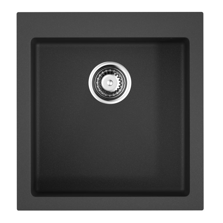 Кухонная мойка Omoikiri Bosen 47-BL 4993586 470*500 мм (чёрный)