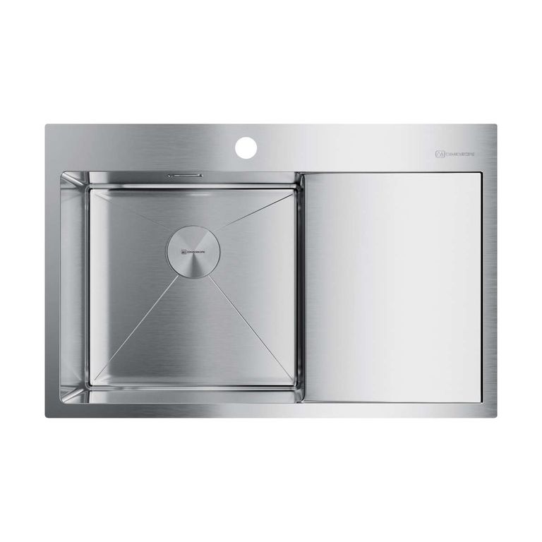 Кухонная мойка Omoikiri Akisame 78-IN-L 4973060 780*510 мм (нержавеющая сталь)