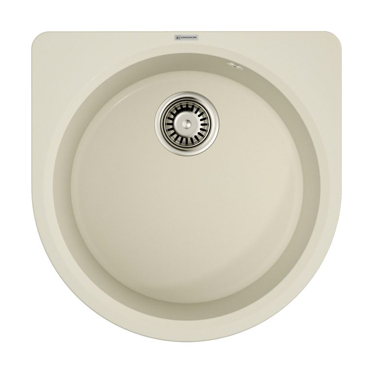 Кухонная мойка Omoikiri Akegata 51-PA 4993754 510*510 мм (пастила)