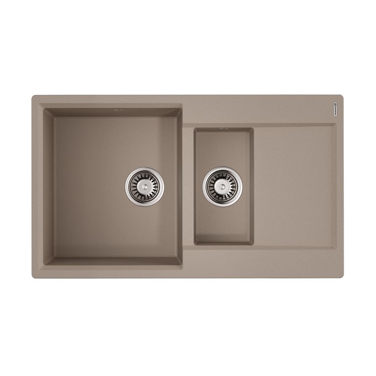 Кухонная мойка Omoikiri Daisen 86-2-SA 4993478 860*510 мм (бежевый)