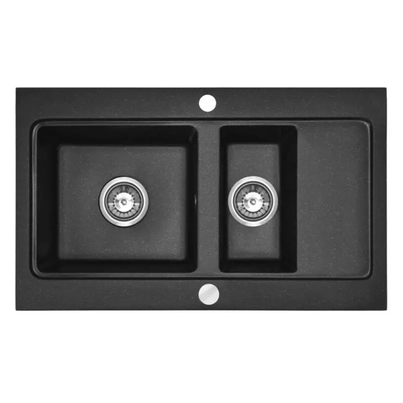 Кухонная мойка Rea Fox ZLE-00134 780*465 мм (чёрный)