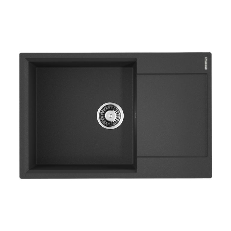 Кухонная мойка Omoikiri Daisen 78-LB-BL 4993692 780*510 мм (чёрный)