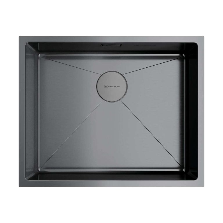 Кухонная мойка Omoikiri Taki 54-U/IF-GM 4973107 540*440 мм (воронёная сталь)