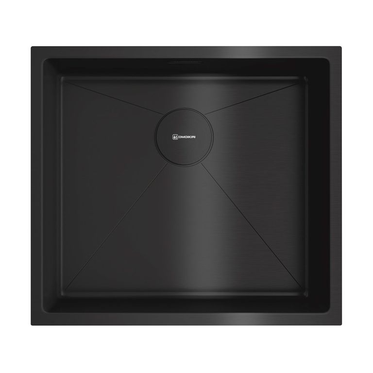Кухонная мойка Omoikiri Taki 49-U/IF-GB 4997018 490*440 мм (графит)