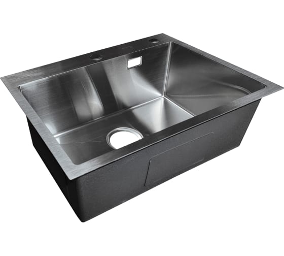 Кухонная мойка Santrek Aqua D6045NS 600*450 мм (сатин)