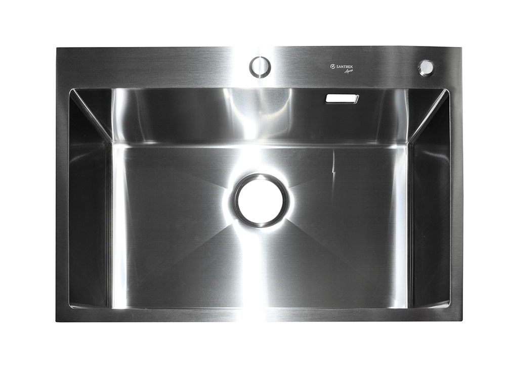 Кухонная мойка Santrek Aqua D7048HS 700*480 мм (сатин)