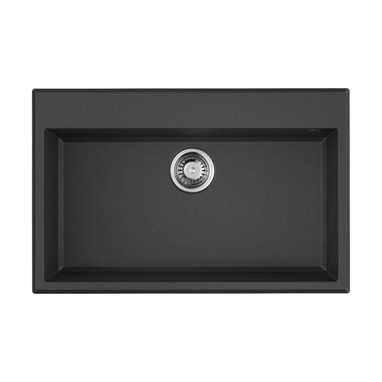 Кухонная мойка Omoikiri Tedori 79-BL 4993948 790*510 мм (чёрный)